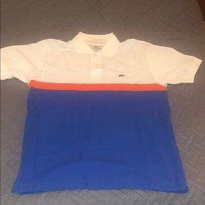 Lacoste polo shirt.